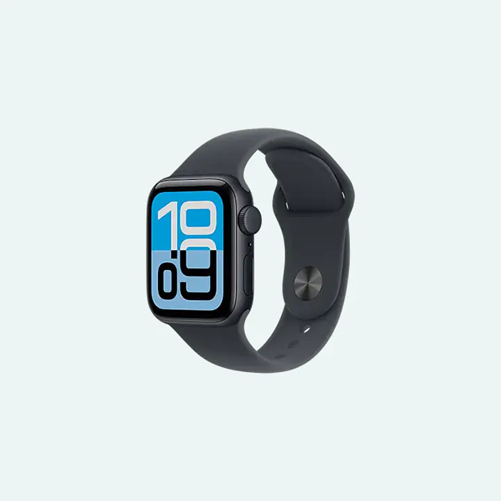 Apple Watch SE 3 - Farve: Midnight, Abonnement: Fri Tale + 1000 GB