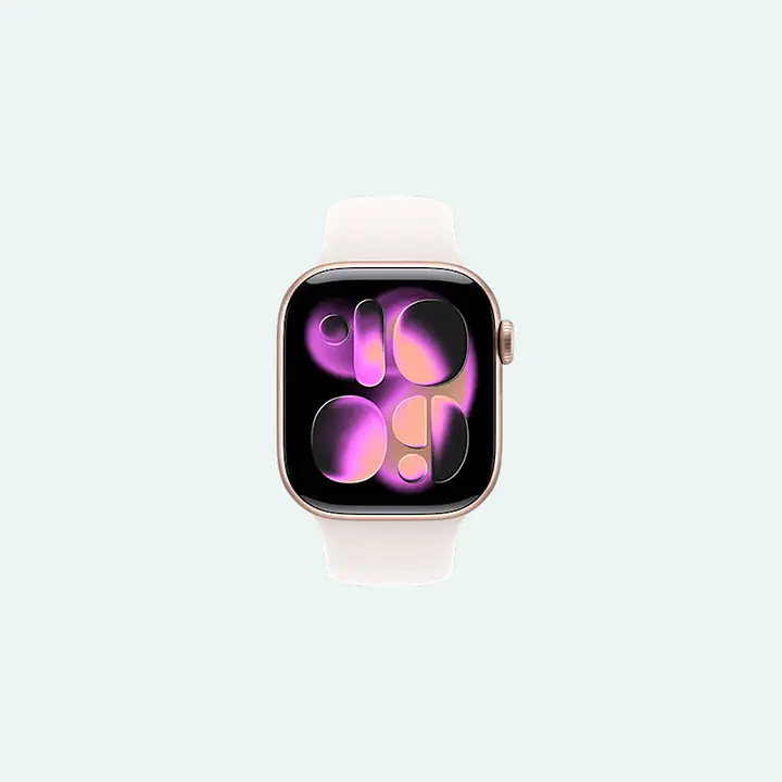 Apple Watch Series 11 42mm - Farve: Rose Gold, Abonnement: Fri Tale + 1000 GB