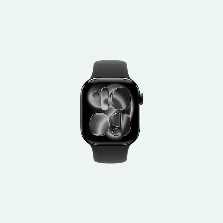 Apple Watch Series 11 46mm - Farve: Jet Black, Abonnement: Fri Tale + 1000 GB