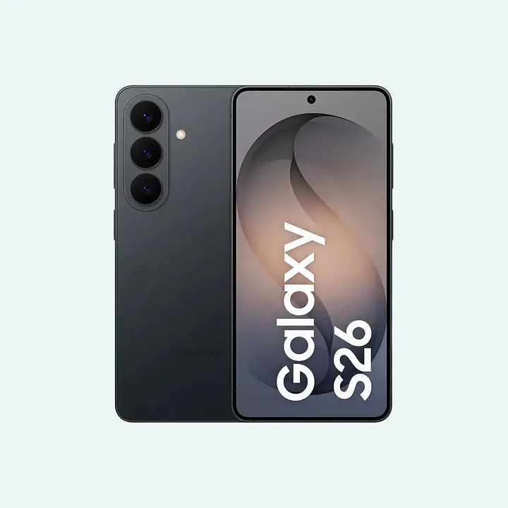 Samsung Galaxy S26 - Farve: Black, Hukommelse: 256 GB og Abonnement: Fri Tale + 1000 GB