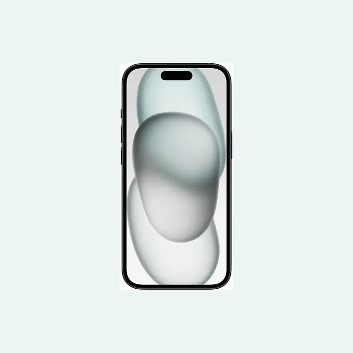 Apple iPhone 15 - Farve: Black, Hukommelse: 128 GB og Abonnement: Fri Tale + 60 GB