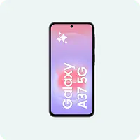 Samsung Galaxy A37 - Farve: Charcoal, Hukommelse: 128 GB og Abonnement: Fri Tale + 1000 GB