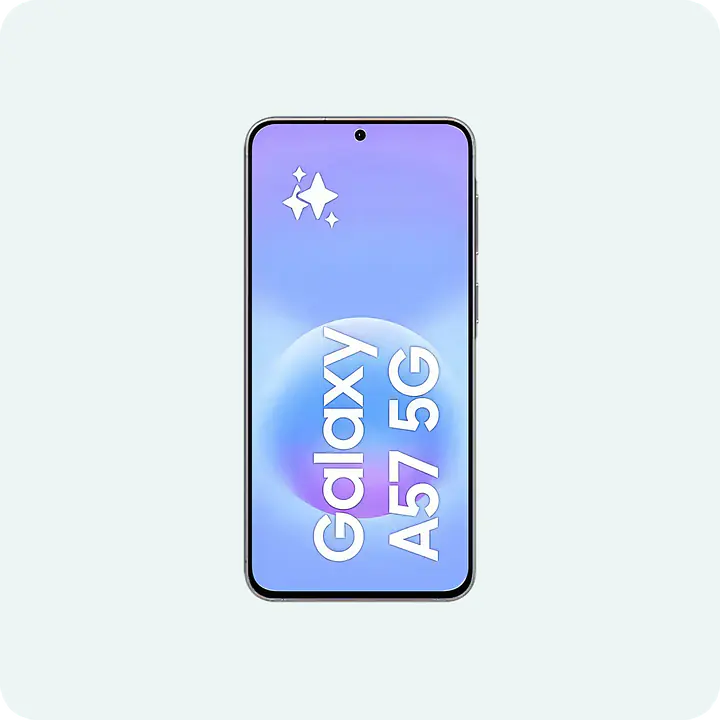 Samsung Galaxy A57 - Farve: Grey, Hukommelse: 128 GB og Abonnement: Fri Tale + 1000 GB
