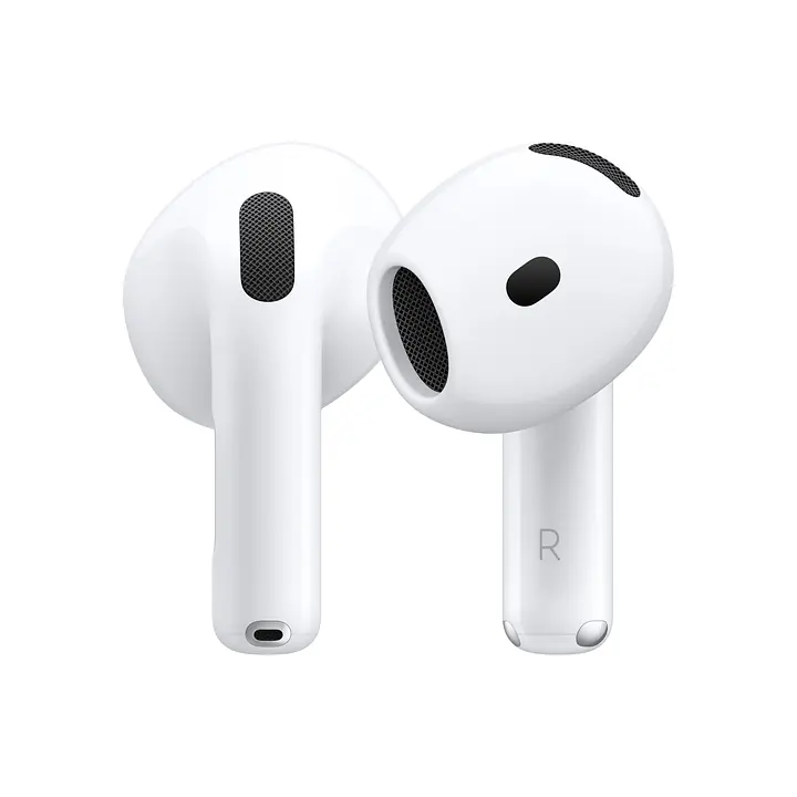 Apple AirPods 4 - Farve: White, Abonnement: Fri Tale + 10 GB