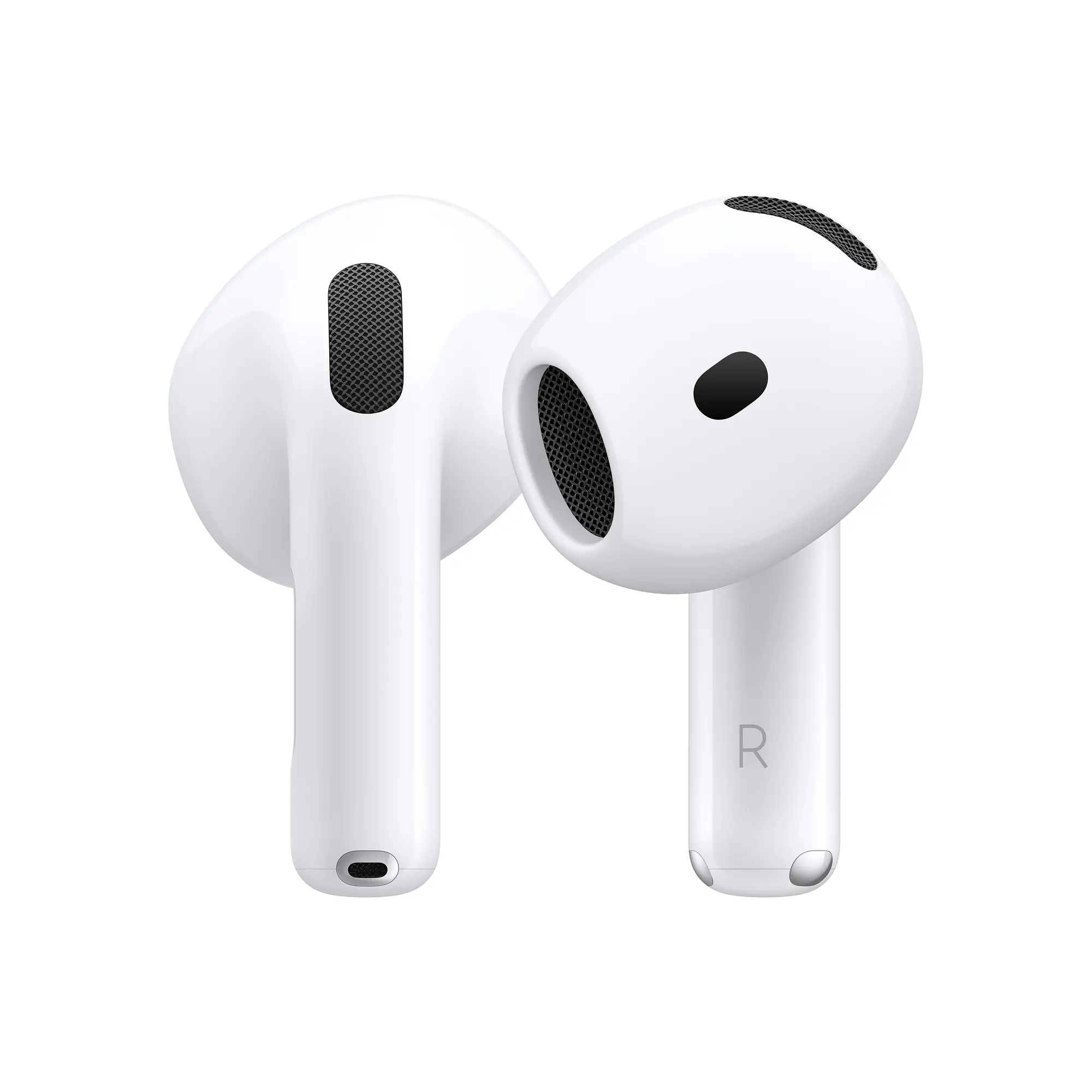 Apple AirPods 4 - Farve: White, Abonnement: Fri Tale + 10 GB