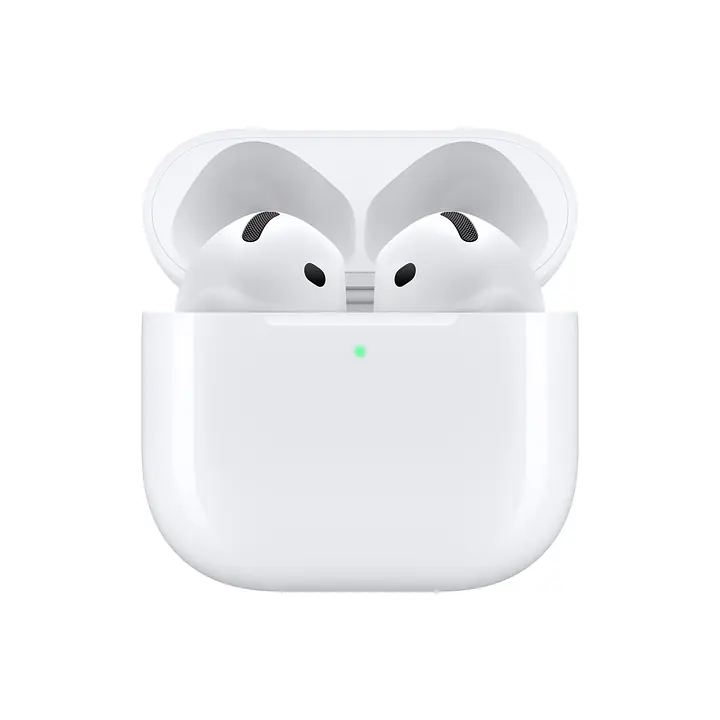 Apple AirPods 4 - Farve: White, Abonnement: Fri Tale + 10 GB