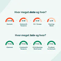 Mobilabonnement - Binding: 36 mdr., Abonnement: Fri Tale + 1000 GB