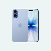 Apple iPhone 17 - Farve: Mist Blue, Hukommelse: 256 GB og Abonnement: Fri Tale + 10 GB